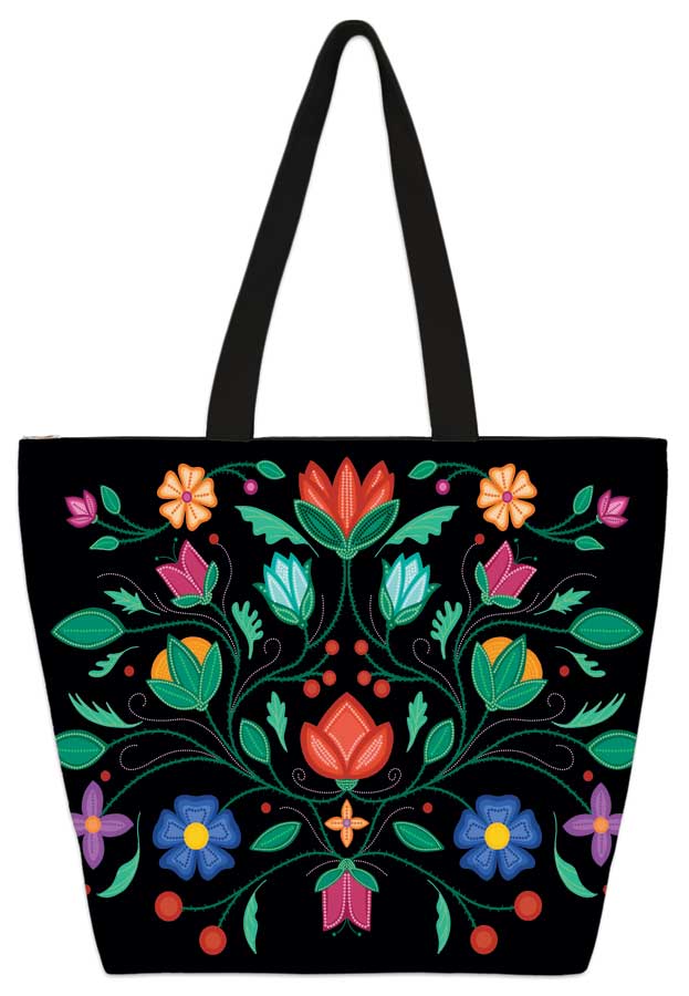 Petals of Ancestry Tote Bag by artist Lisa Berry