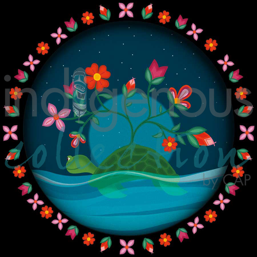 Turtle Island by artist Lisa Berry