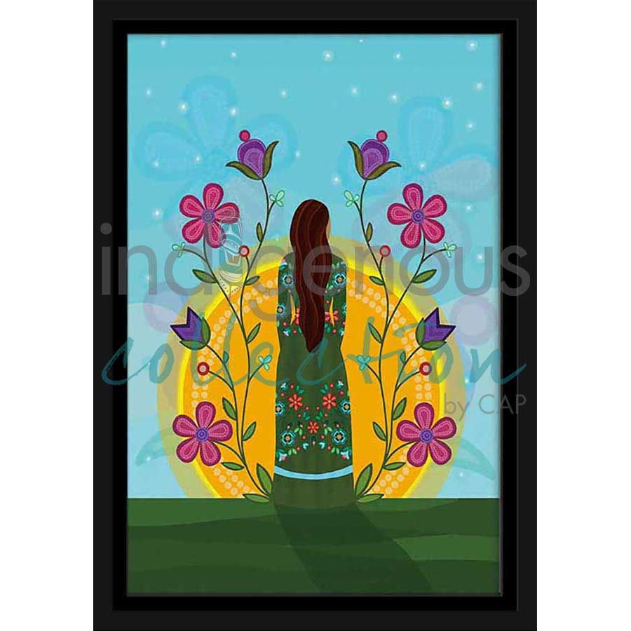 Shine On by artist Lisa Berry - Métis. Indigenous Collection