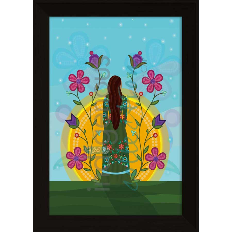 Shine On by artist Lisa Berry - Métis. Indigenous Collection