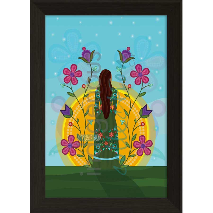Shine On by artist Lisa Berry - Métis. Indigenous Collection