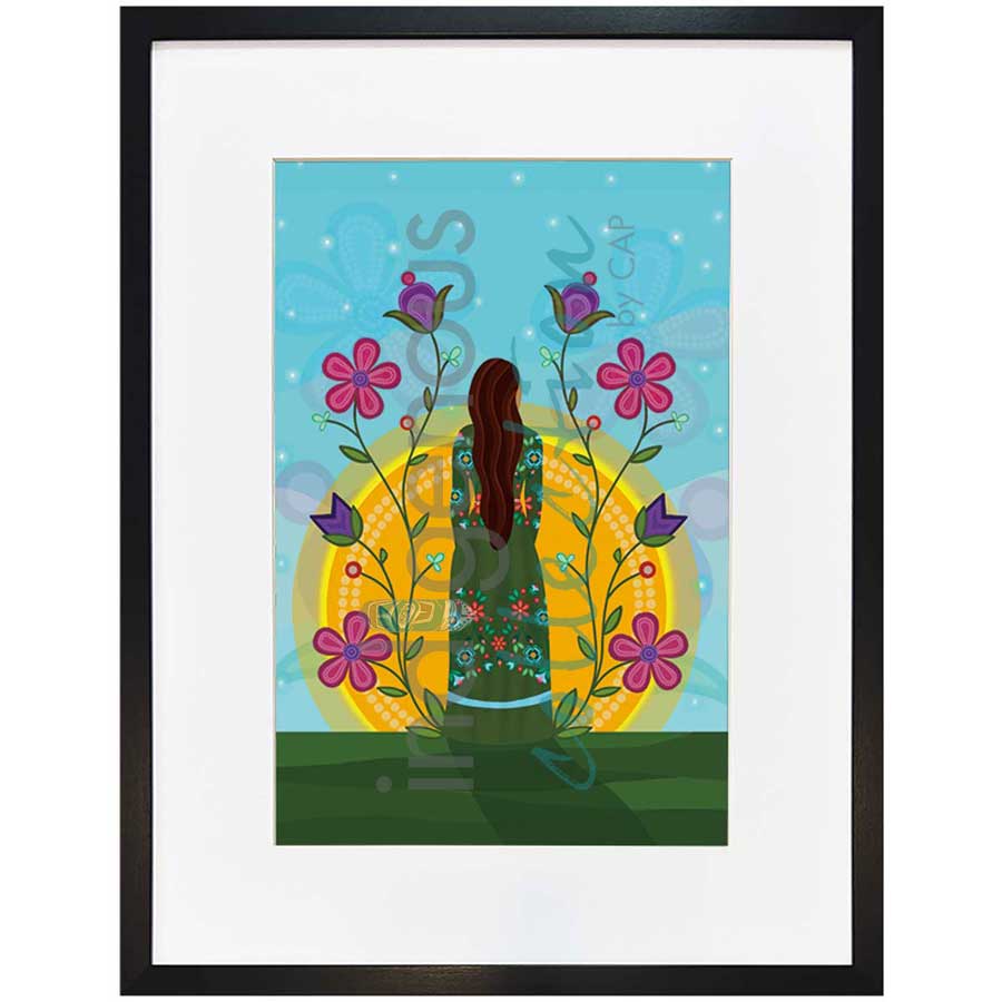 Shine On by artist Lisa Berry - Métis. Indigenous Collection