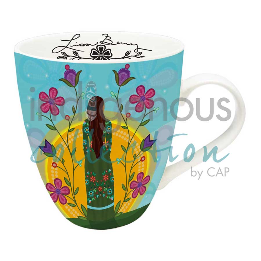 Shine On Signature Mug by artist Lisa Berry. Indigenous Collection.