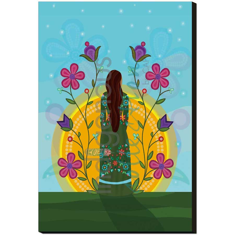 Shine On by artist Lisa Berry - Métis. Indigenous Collection