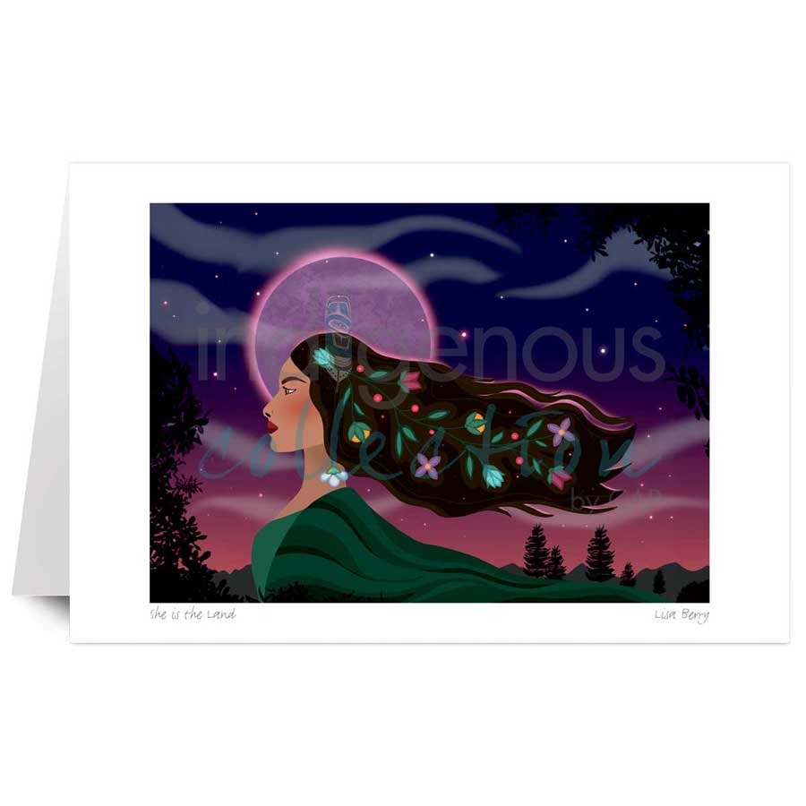 She is the Land by artist Lisa Berry