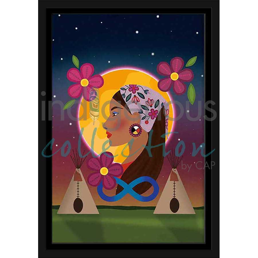 National Indigenous Day by artist Lisa Berry - Métis. Indigenous Collection