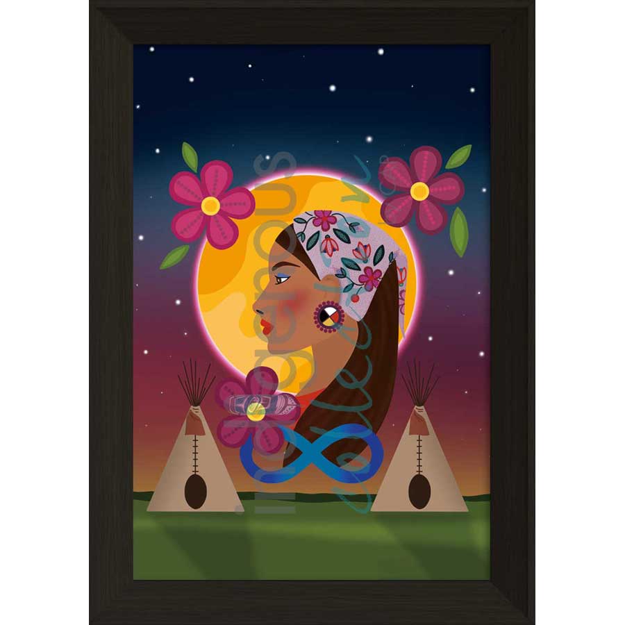 National Indigenous Day by artist Lisa Berry - Métis. Indigenous Collection