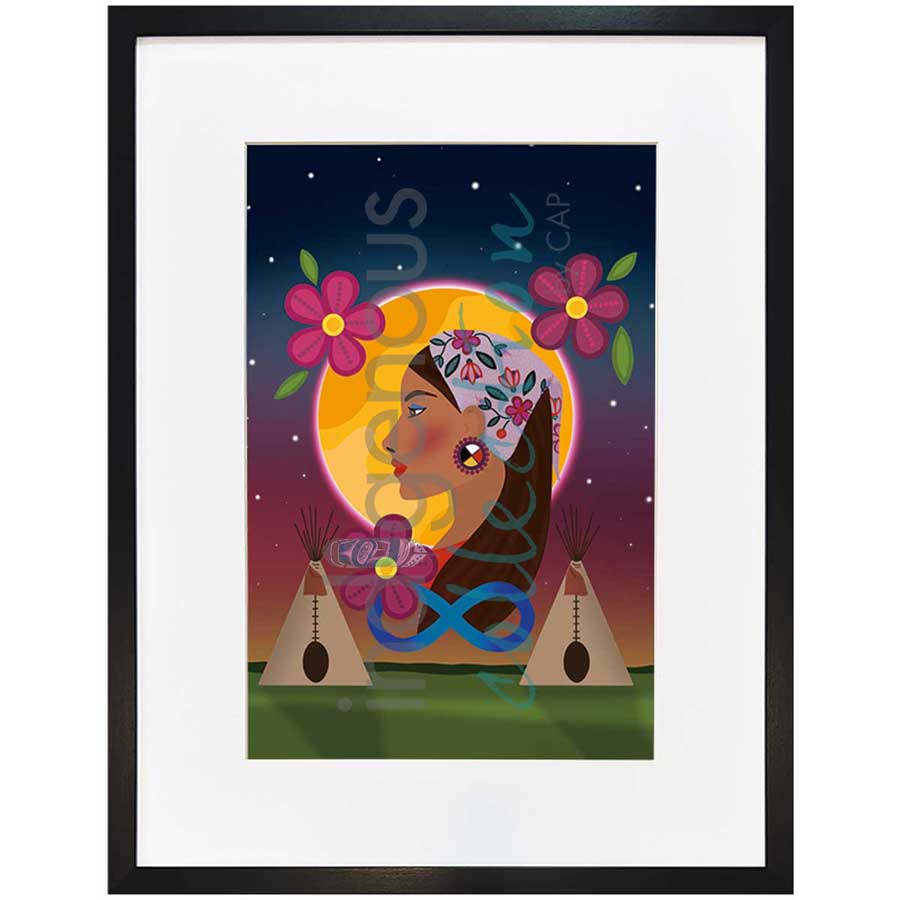 National Indigenous Day by artist Lisa Berry - Métis. Indigenous Collection