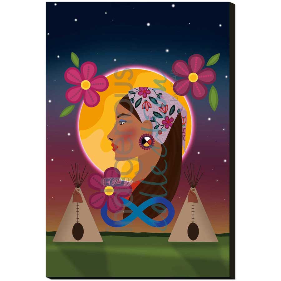 National Indigenous Day by artist Lisa Berry - Métis. Indigenous Collection