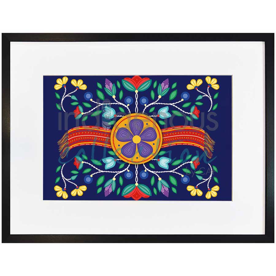 The Métis Way by artist Lisa Berry - Métis. Indigenous Collection