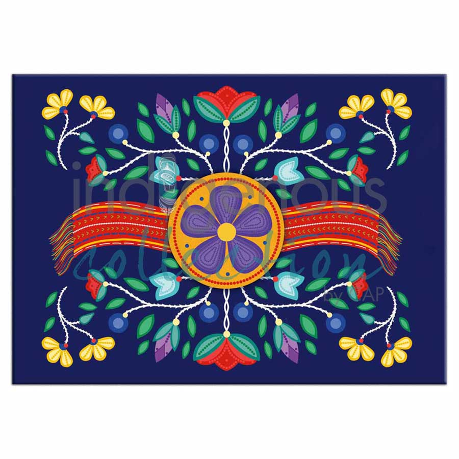 The Métis Way Magnets by artist Lisa Berry