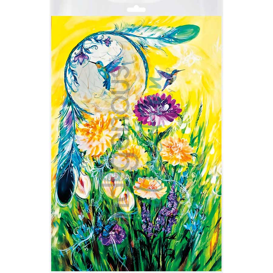 Flower Bloom by artist Carla Joseph - Métis/Cree. Indigenous Collection
