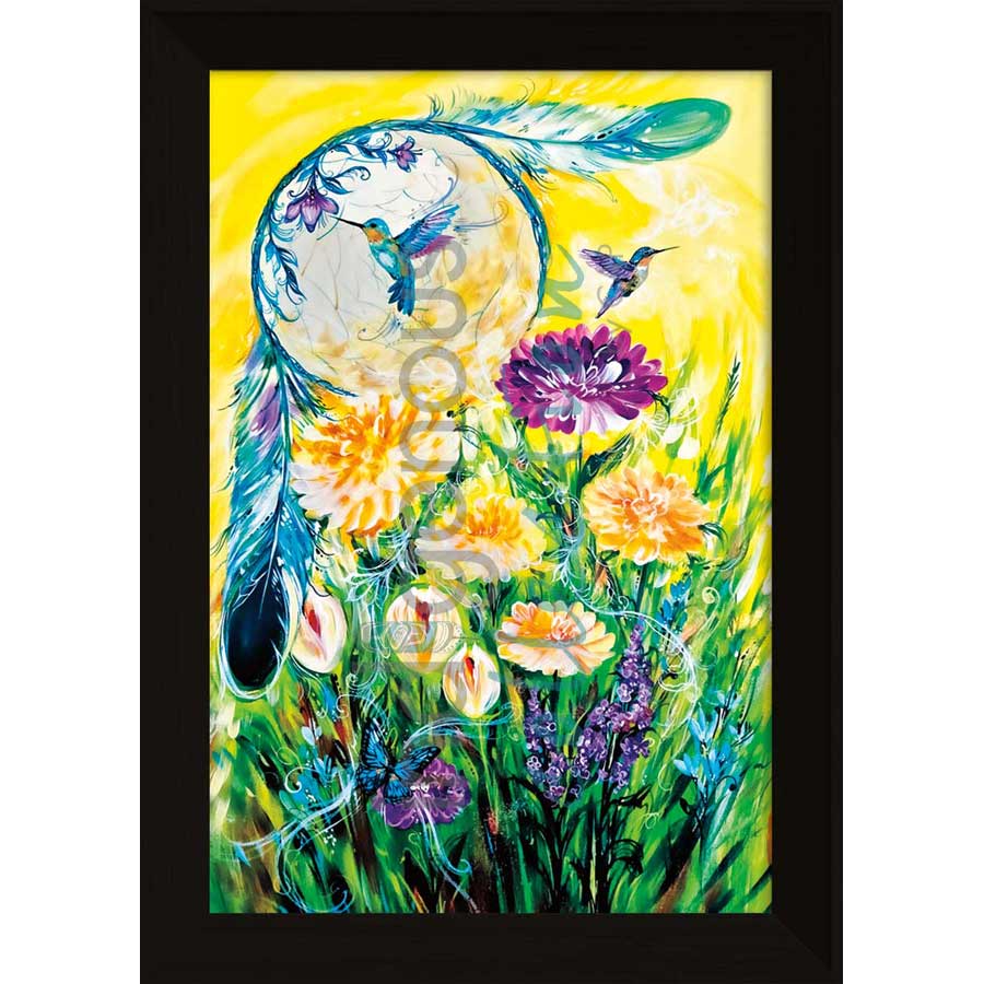 Flower Bloom by artist Carla Joseph - Métis/Cree. Indigenous Collection