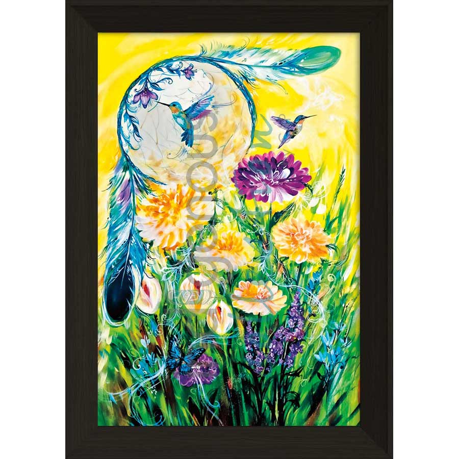 Flower Bloom by artist Carla Joseph - Métis/Cree. Indigenous Collection
