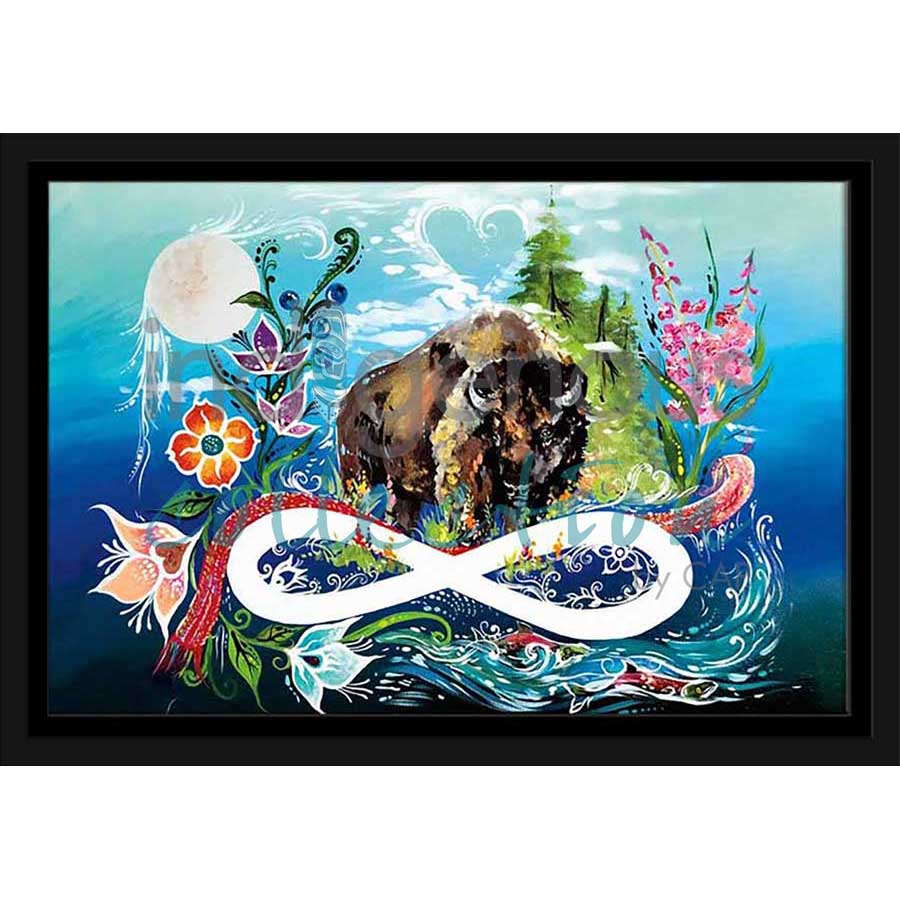 Metis Pride by artist Carla Joseph - Métis/Cree. Indigenous Collection
