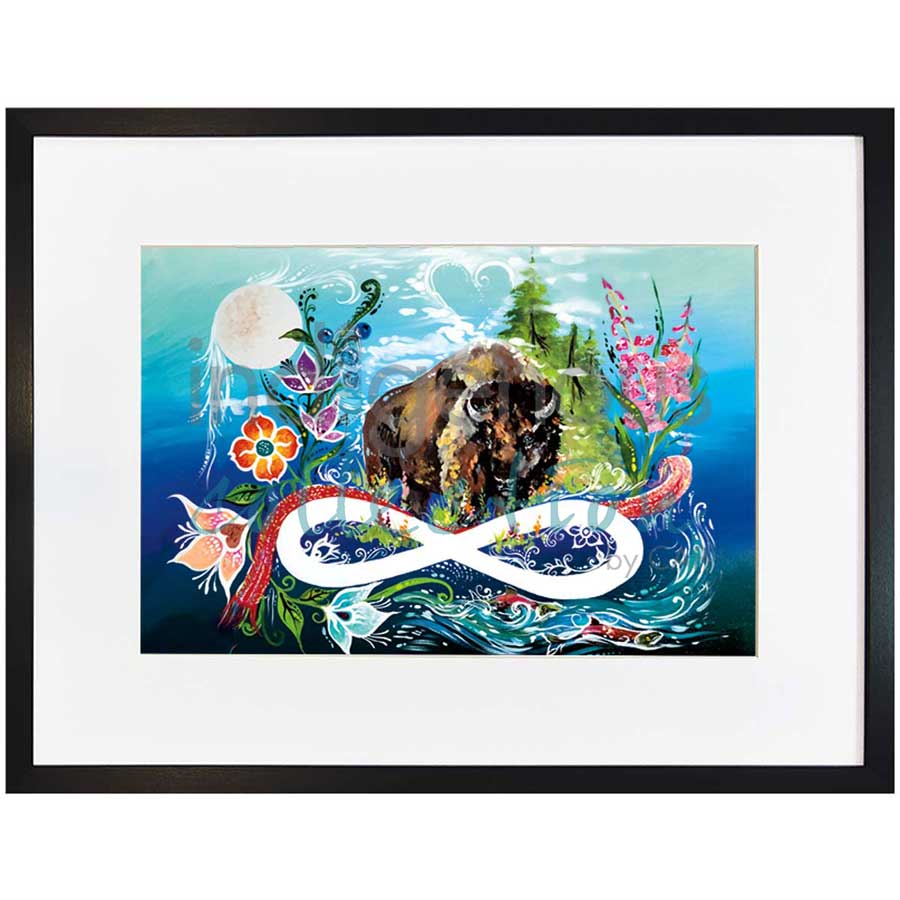 Metis Pride by artist Carla Joseph - Métis/Cree. Indigenous Collection