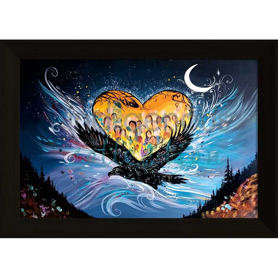 All My Relations by artist Carla Joseph - Métis/Cree. Indigenous Collection