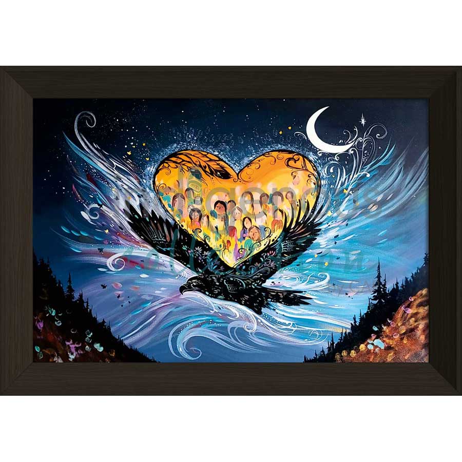 All My Relations by artist Carla Joseph - Métis/Cree. Indigenous Collection
