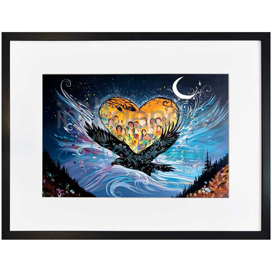 All My Relations by artist Carla Joseph - Métis/Cree. Indigenous Collection
