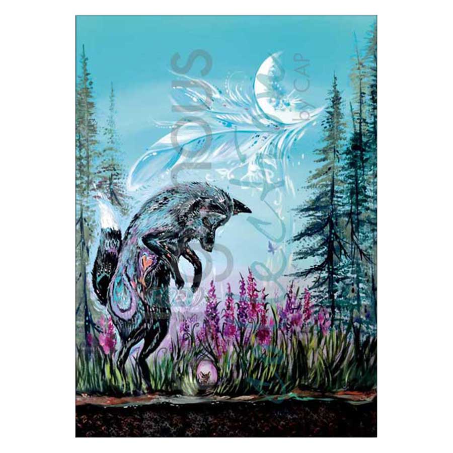 Playful Fox Canvas Prints
