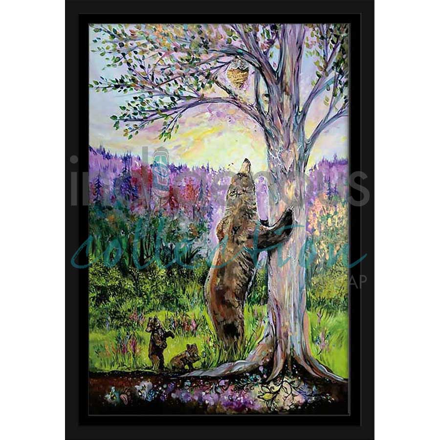 Courage by artist Carla Joseph - Métis/Cree. Indigenous Collection
