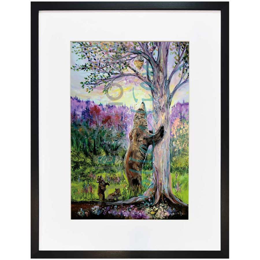 Courage by artist Carla Joseph - Métis/Cree. Indigenous Collection