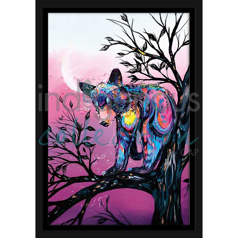 Little Bear by artist Carla Joseph - Métis/Cree. Indigenous Collection