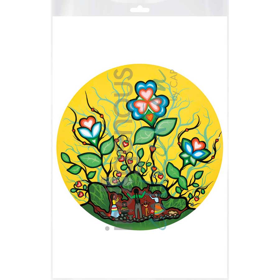 Little People "Memegwazcwsuk" by artist Dawn Chartrand - Ojibway. Indigenous Collection
