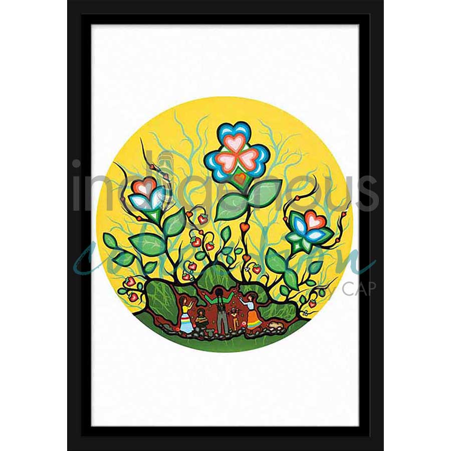 Little People "Memegwazcwsuk" by artist Dawn Chartrand - Ojibway. Indigenous Collection