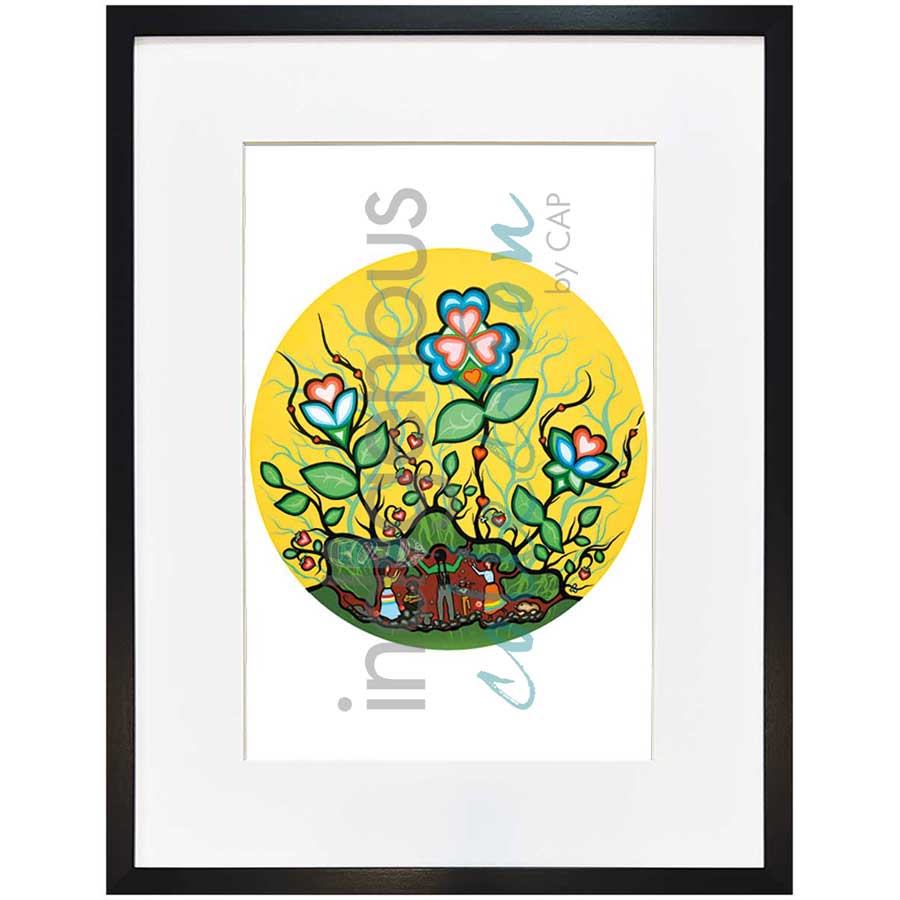 Little People "Memegwazcwsuk" by artist Dawn Chartrand - Ojibway. Indigenous Collection