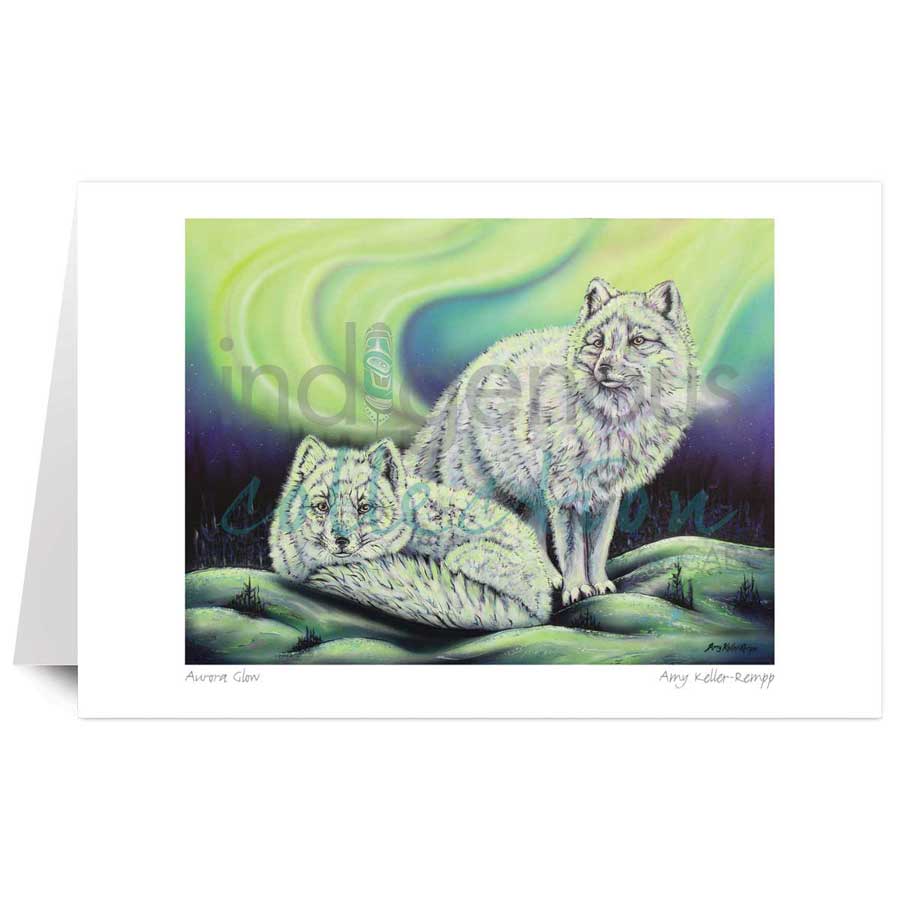 Aurora Glow by artist Amy Keller-Rempp