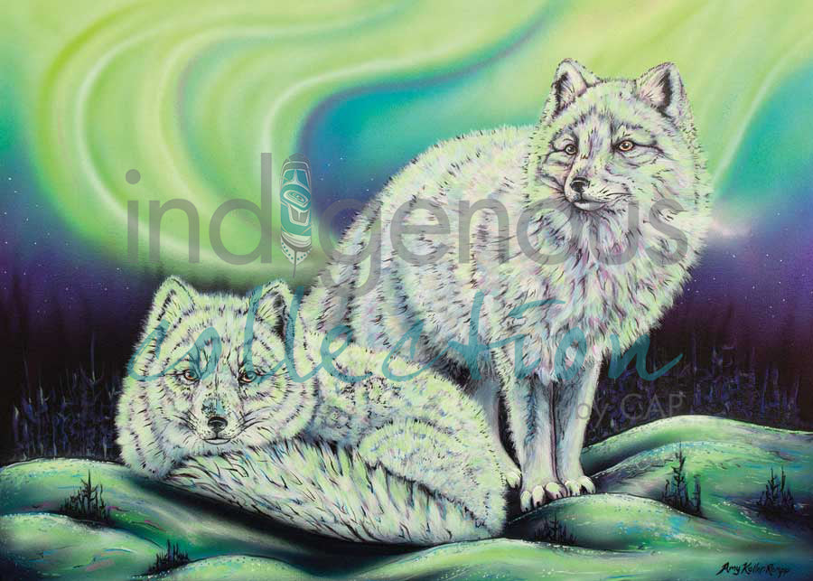 Aurora Glow by artist Amy Keller-Rempp