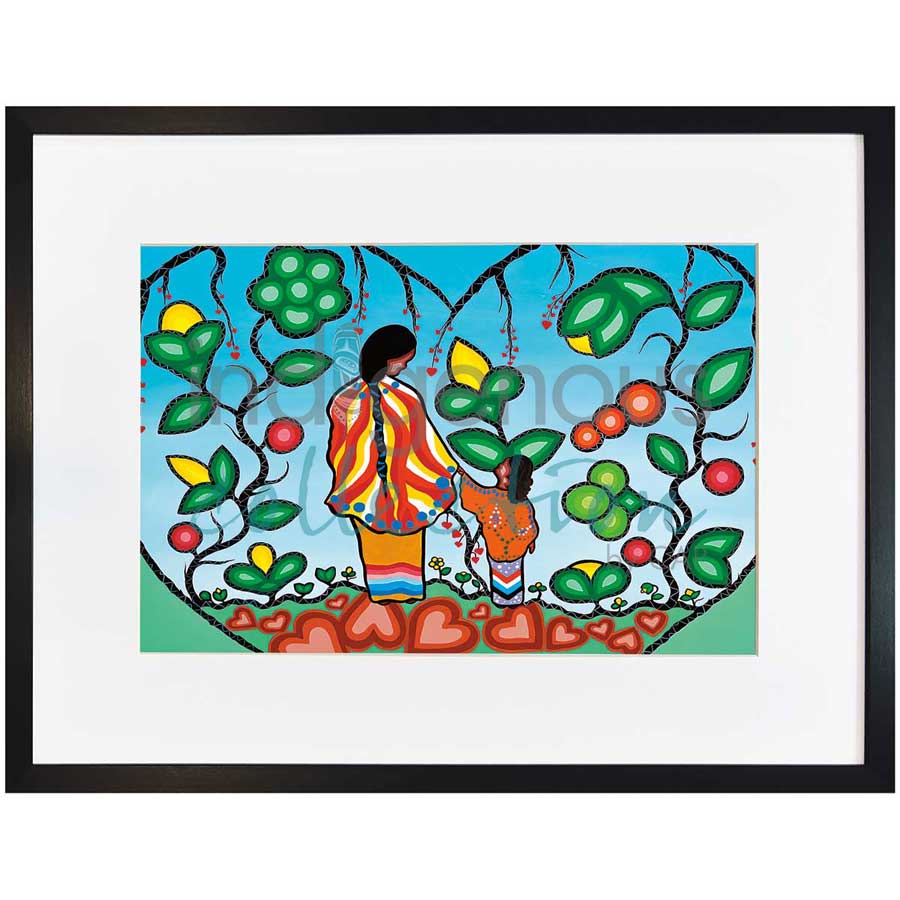 Nii Daanis by artist Dawn Chartrand - Ojibway. Indigenous Collection