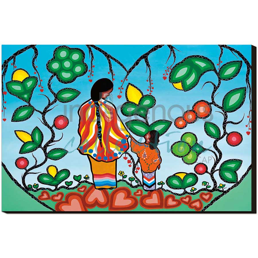 Nii Daanis by artist Dawn Chartrand - Ojibway. Indigenous Collection