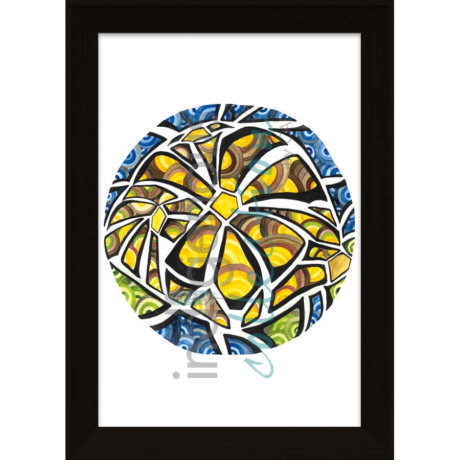 Moon 5  May: Planting and renewal month by artist Sonia De Grand'Maison - Ilnu. Indigenous Collection