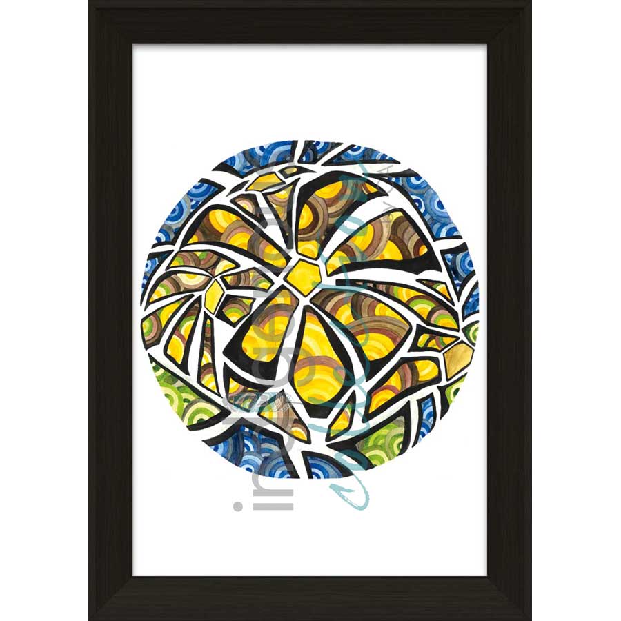 Moon 5  May: Planting and renewal month by artist Sonia De Grand'Maison - Ilnu. Indigenous Collection
