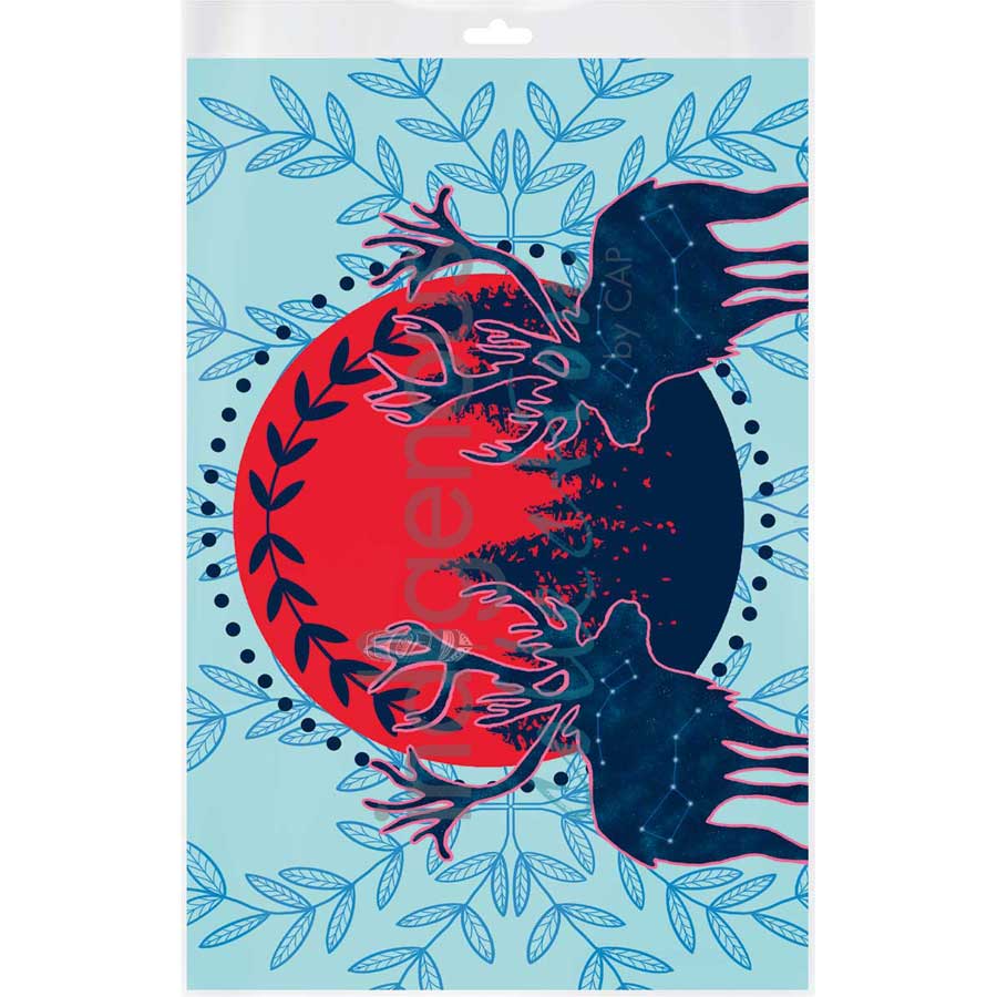 Protéger le sacré by artist Eruoma Awashish - Atikamekw Nehirowisiw . Indigenous Collection