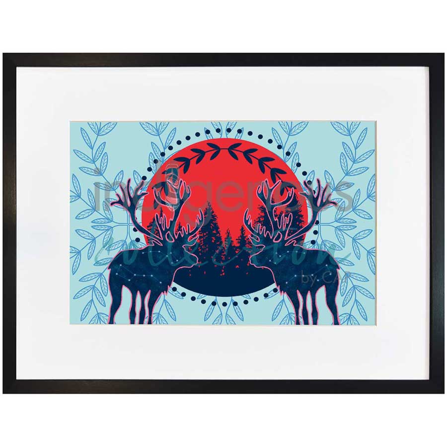 Protéger le sacré by artist Eruoma Awashish - Atikamekw Nehirowisiw . Indigenous Collection