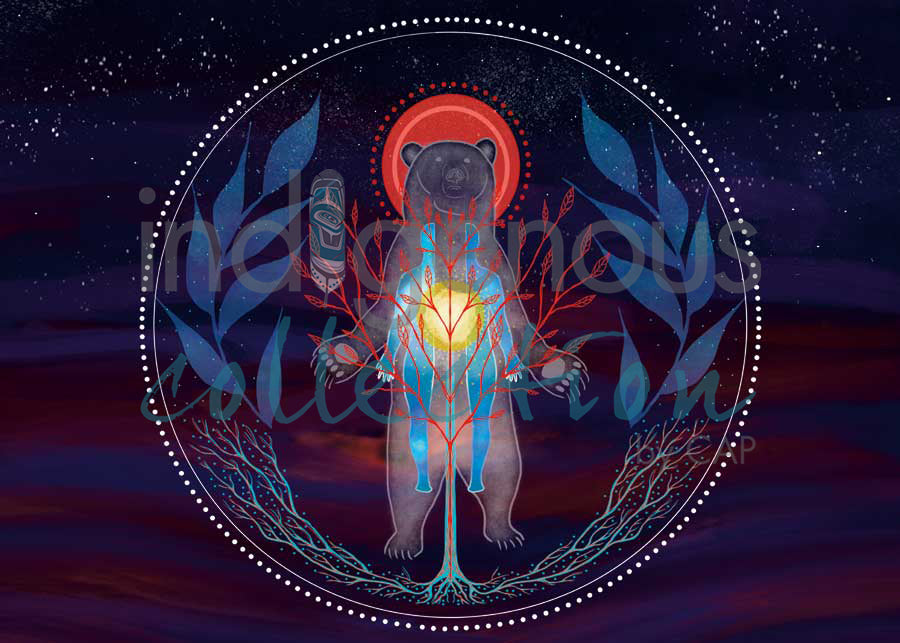 Naître partout / Nanitawikiw by artist Eruoma Awashish