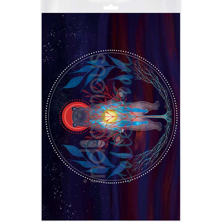 Naître partout / Nanitawikiw by artist Eruoma Awashish - Atikamekw Nehirowisiw . Indigenous Collection