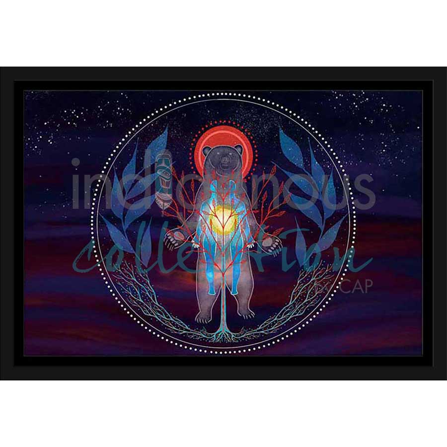 Naître partout / Nanitawikiw by artist Eruoma Awashish - Atikamekw Nehirowisiw . Indigenous Collection