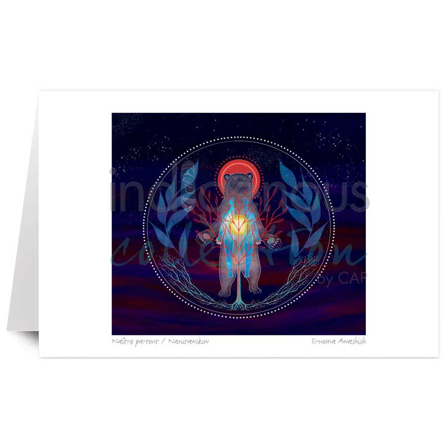 Na√Ætre partout / Nanitawikiw by artist Eruoma Awashish