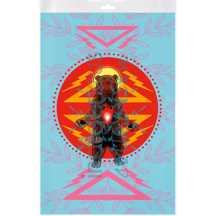 La force / Mackwisiwin by artist Eruoma Awashish - Atikamekw Nehirowisiw . Indigenous Collection