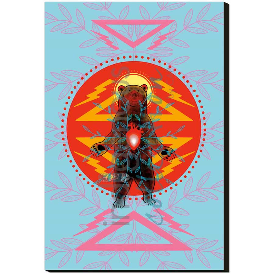 La force / Mackwisiwin by artist Eruoma Awashish - Atikamekw Nehirowisiw . Indigenous Collection
