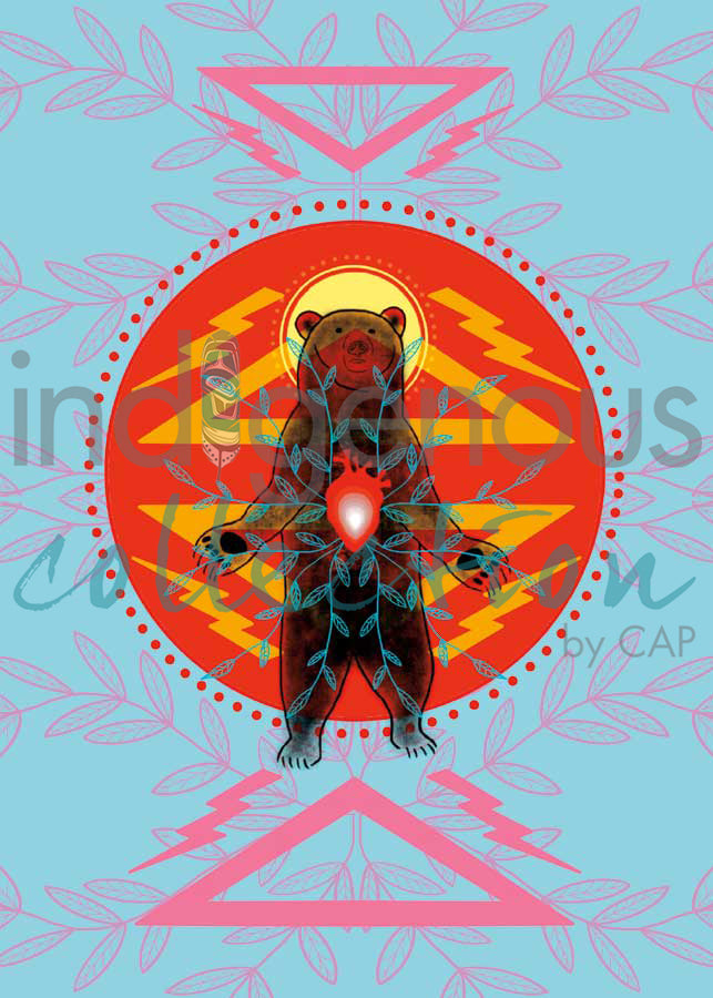 La force / Mackwisiwin by artist Eruoma Awashish