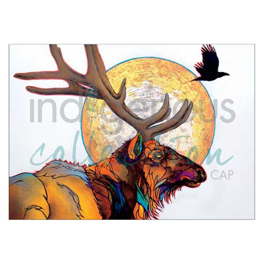 Red Elk Canvas Prints