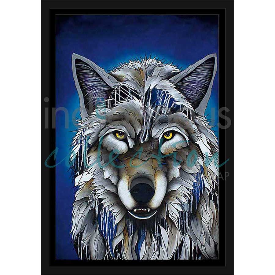 Guardian by artist Micqaela Jones - Te-Moak. Indigenous Collection