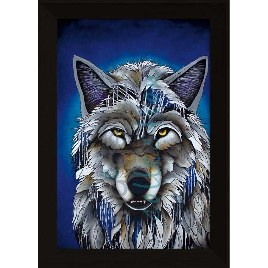 Guardian by artist Micqaela Jones - Te-Moak. Indigenous Collection
