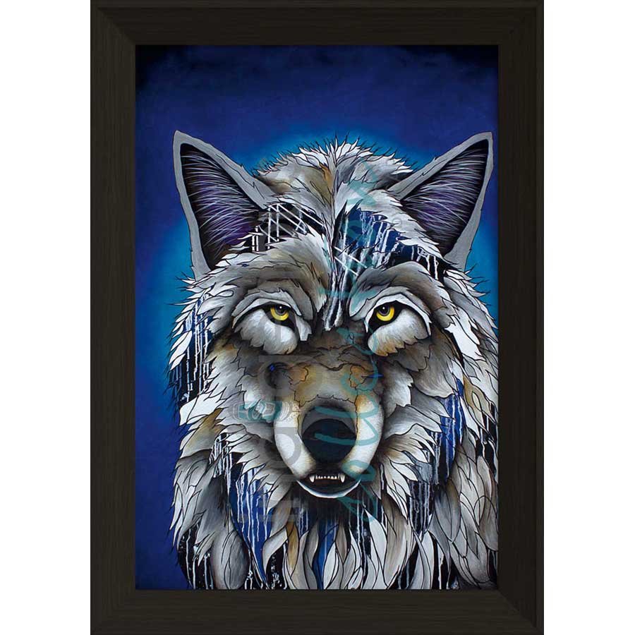 Guardian by artist Micqaela Jones - Te-Moak. Indigenous Collection