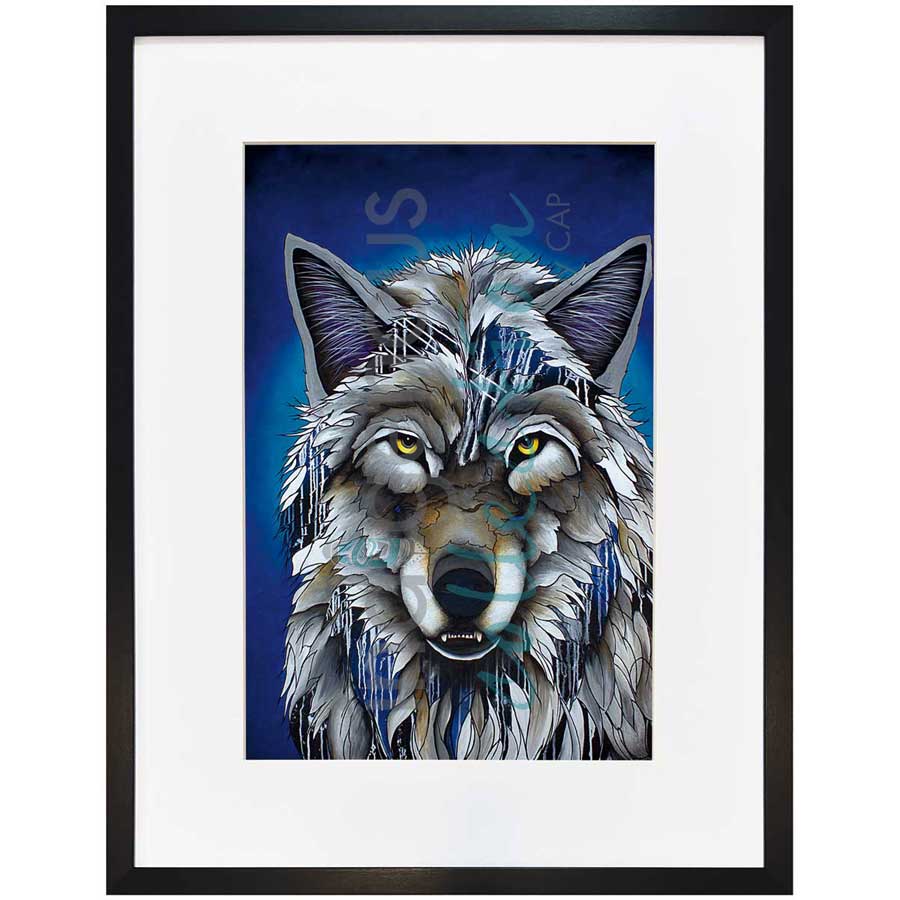 Guardian by artist Micqaela Jones - Te-Moak. Indigenous Collection